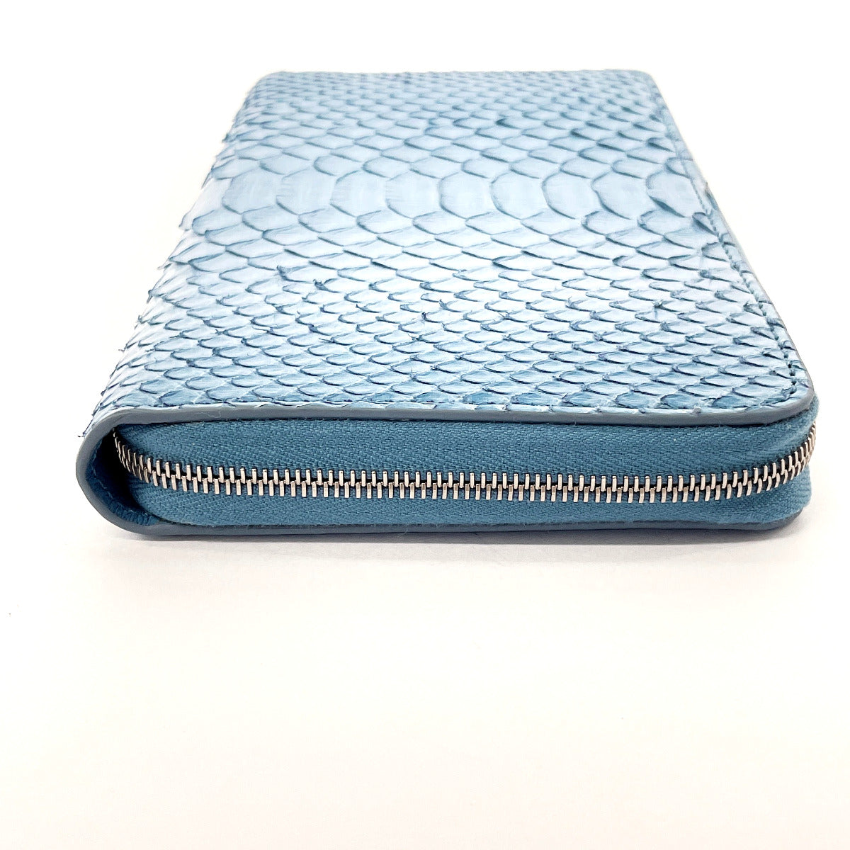 Celine Python Long Wallet Blue