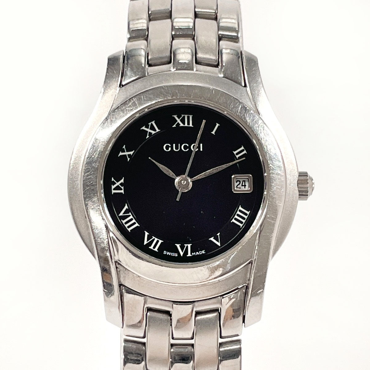 Gucci 5500L Stainless Steel Quartz Watch