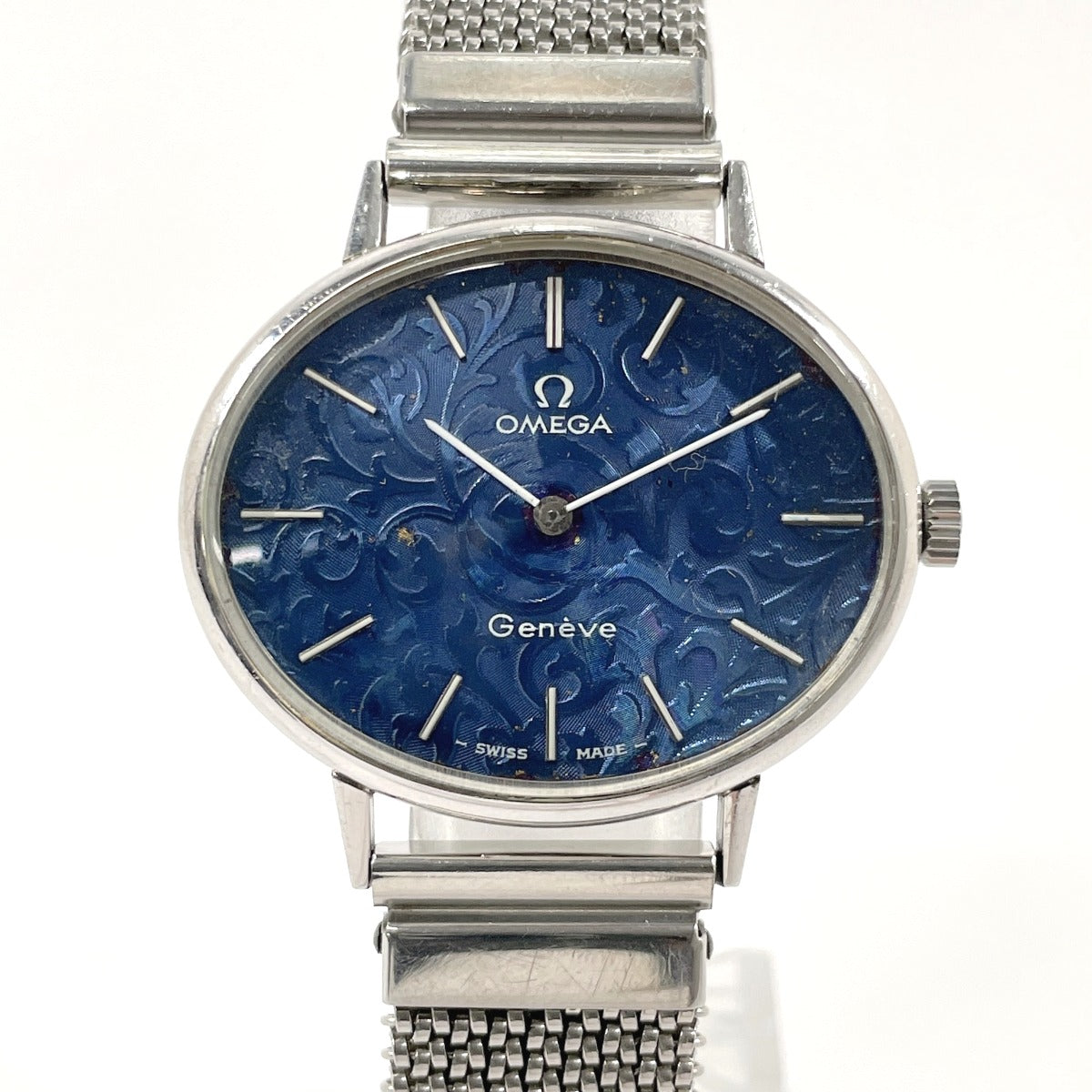 Omega Geneve Stainless Steel Manual Watch