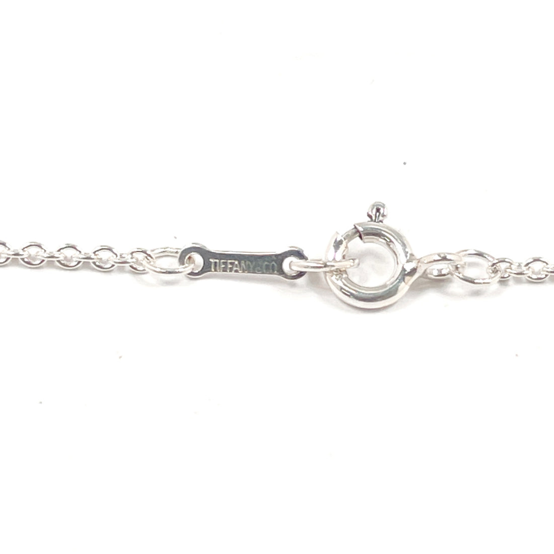 Tiffany & Co Silver 925 Elsa Peretti T Necklace