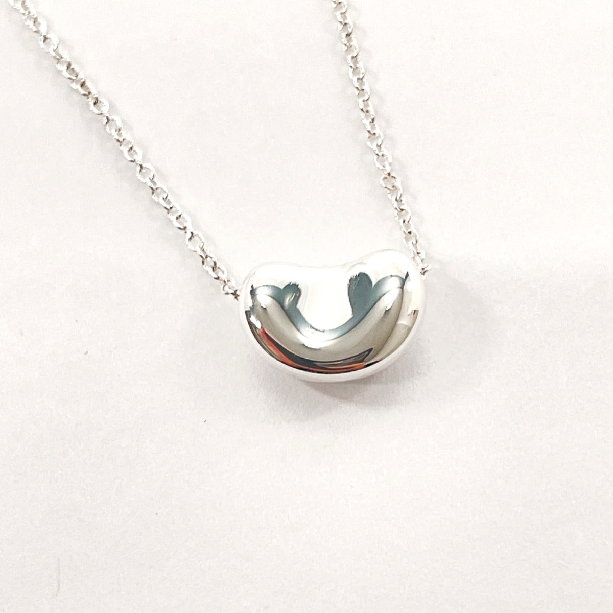 Tiffany & Co Silver 925 Bean Necklace