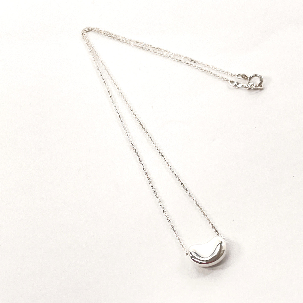 Tiffany & Co Silver 925 Bean Necklace