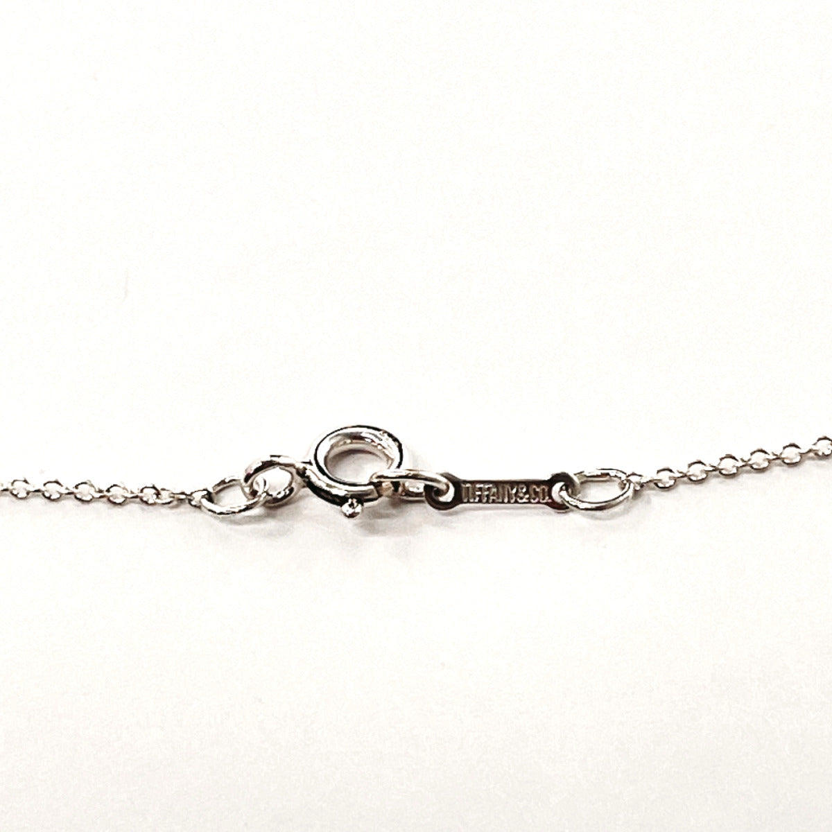 Tiffany & Co Silver 925 Bean Necklace