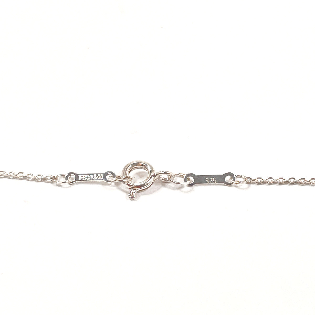 Tiffany & Co Open Heart Silver Necklace