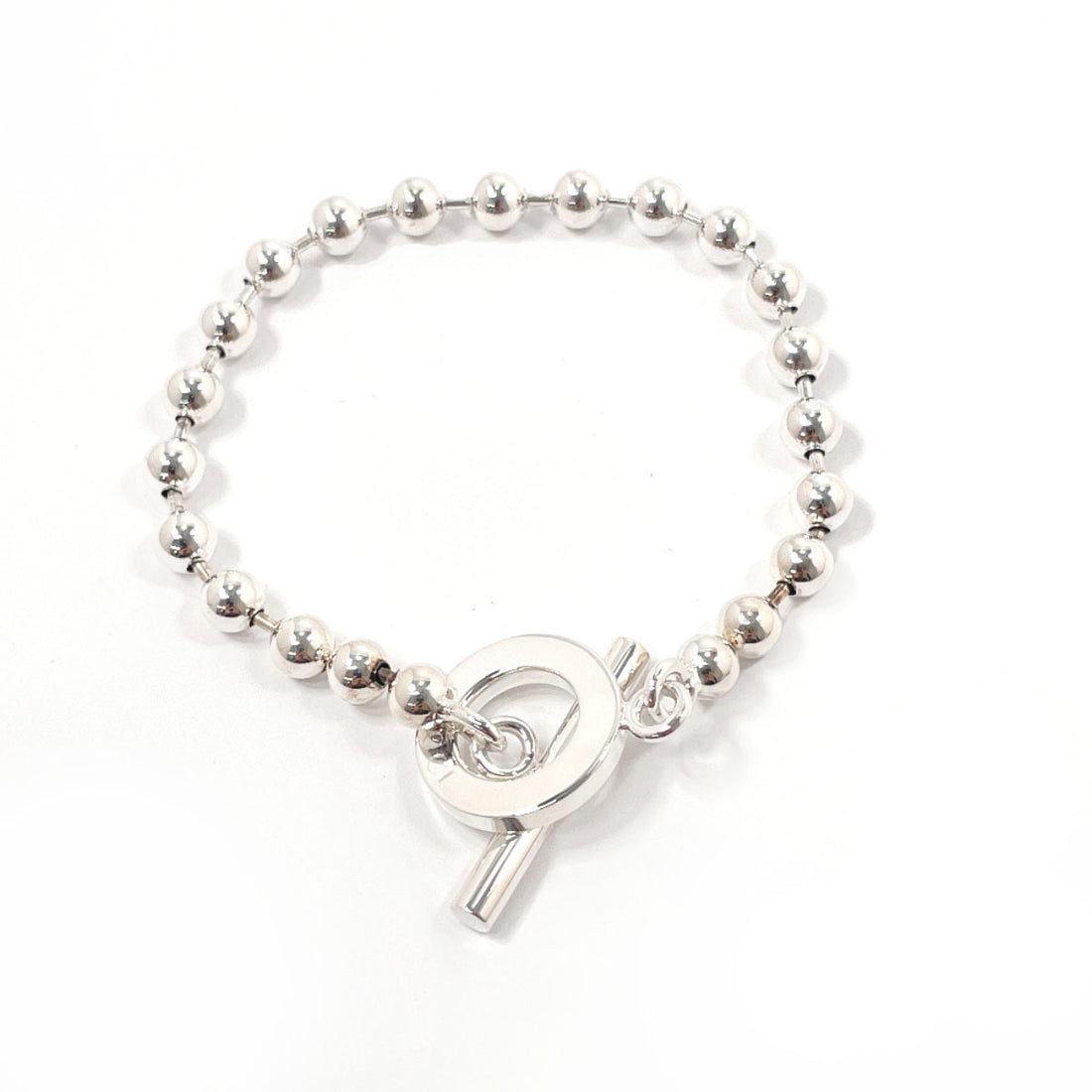 Gucci Silver 925 Ball Chain Bracelet