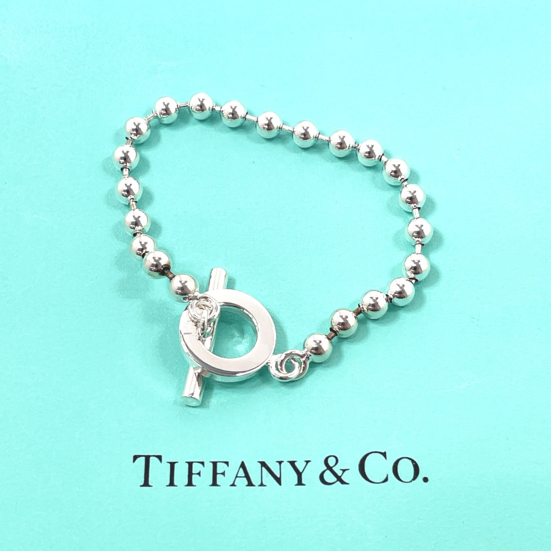 Gucci Silver 925 Ball Chain Bracelet