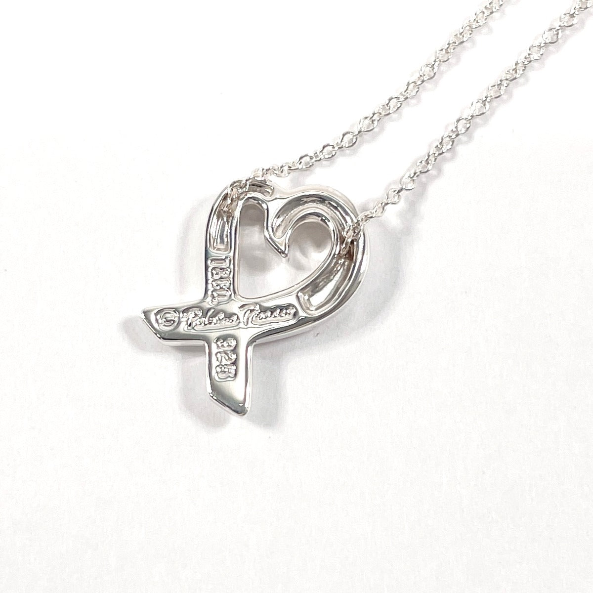 Tiffany & Co Loving Heart Necklace Silver 925