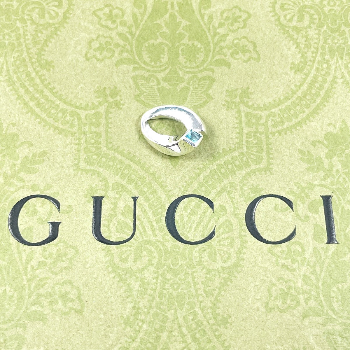 Gucci Silver 925 Blue Topaz Pendant