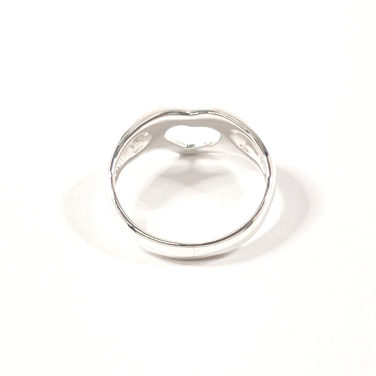 Tiffany & Co Open Heart Ring Sterling Silver