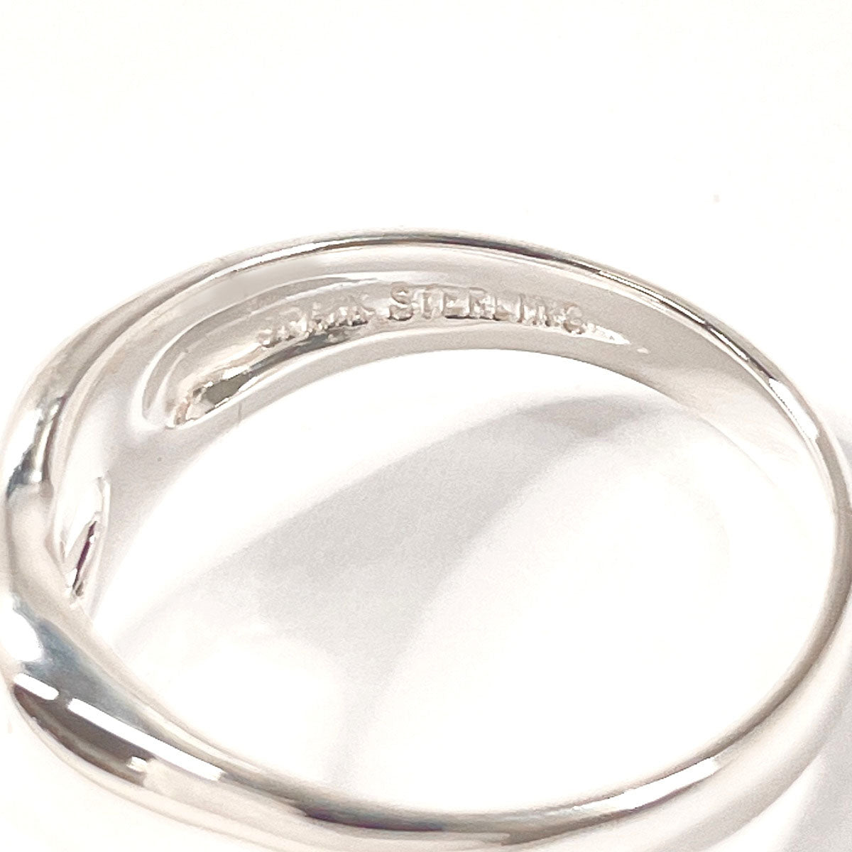 Tiffany & Co Open Heart Ring Sterling Silver