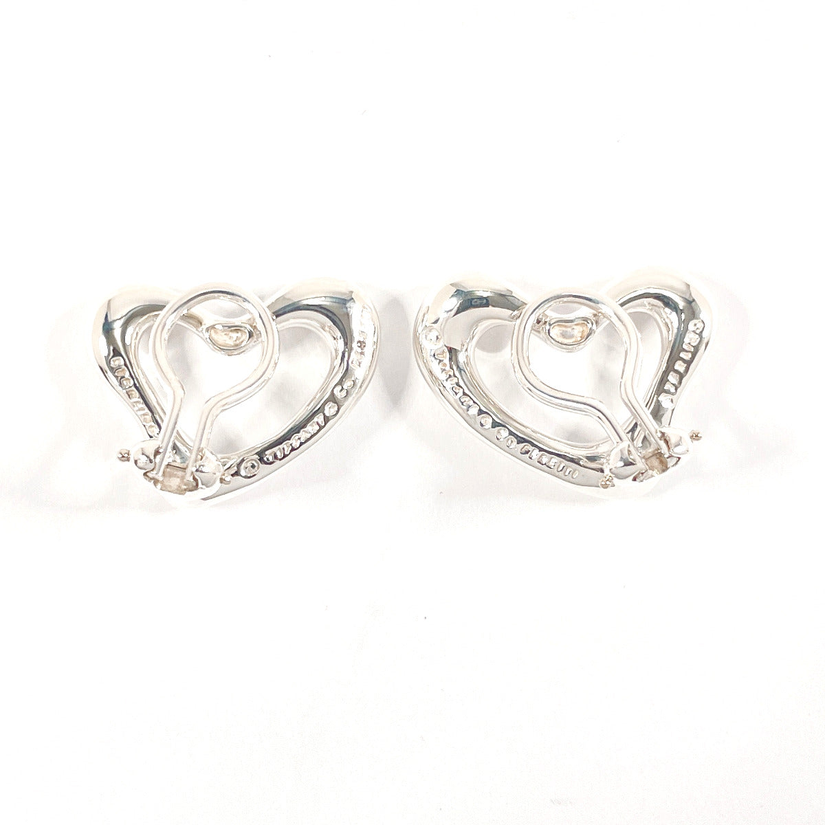 Tiffany & Co Open Heart Elsa Peretti Earrings