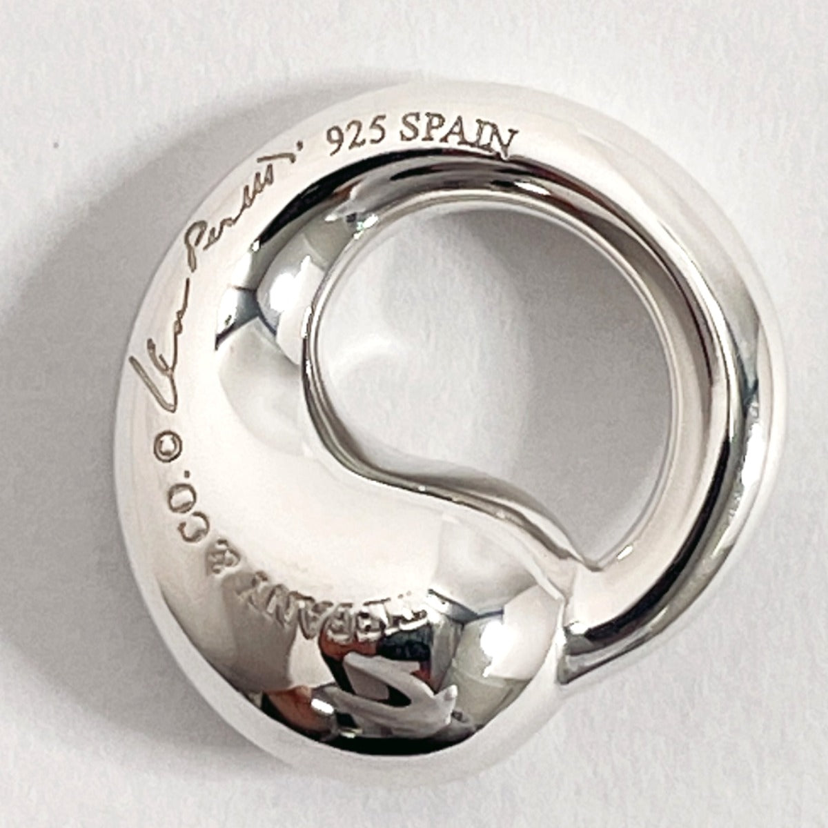 Tiffany & Co Silver Eternal Circle Pendant