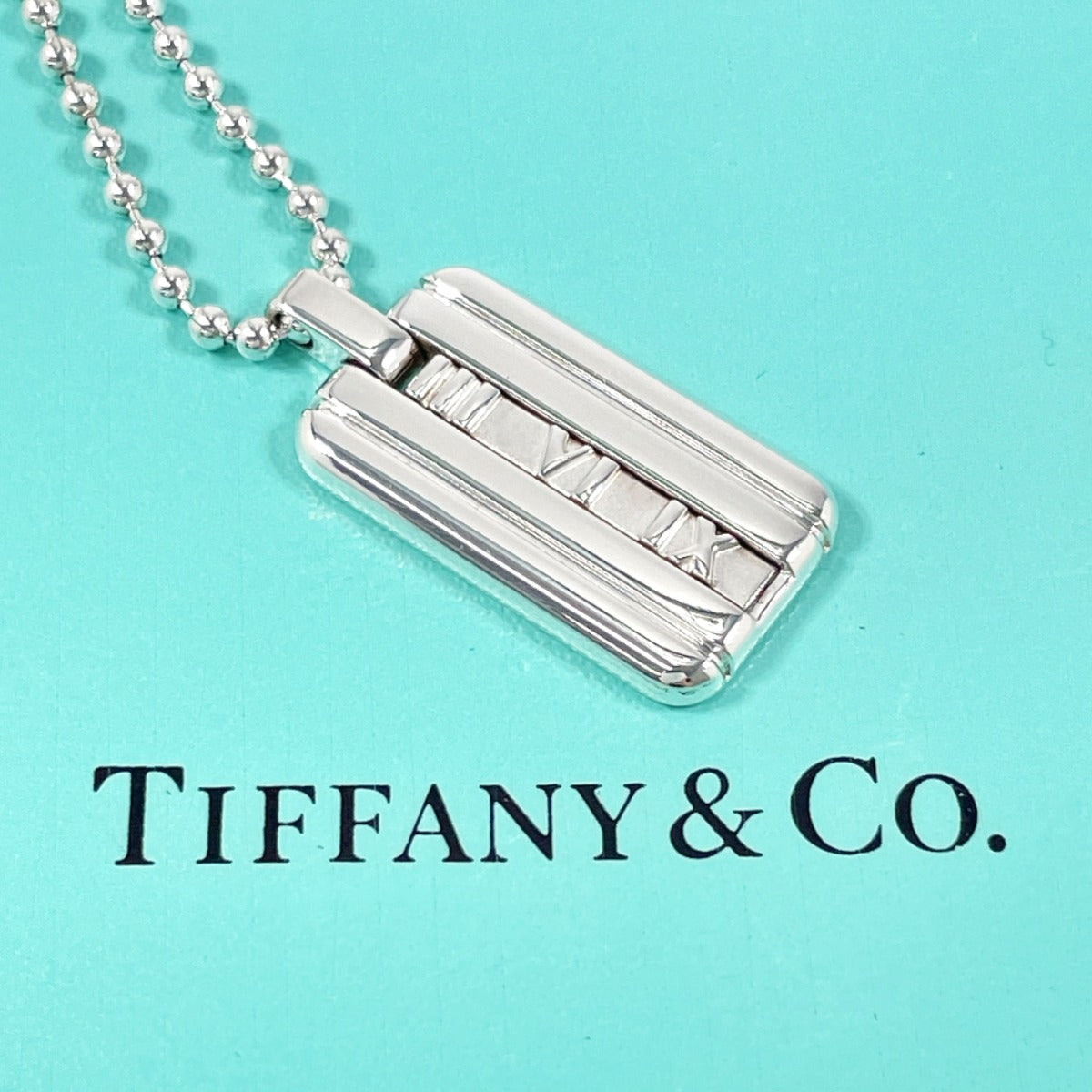 Tiffany & Co Atlas Silver 925 Necklace