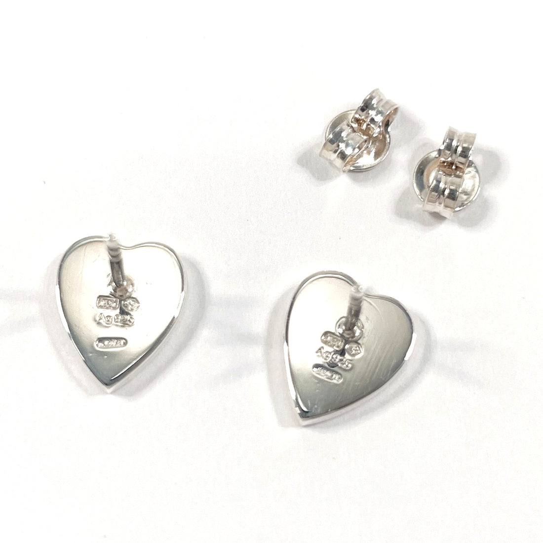 Gucci Silver 925 Heart Shape Earrings