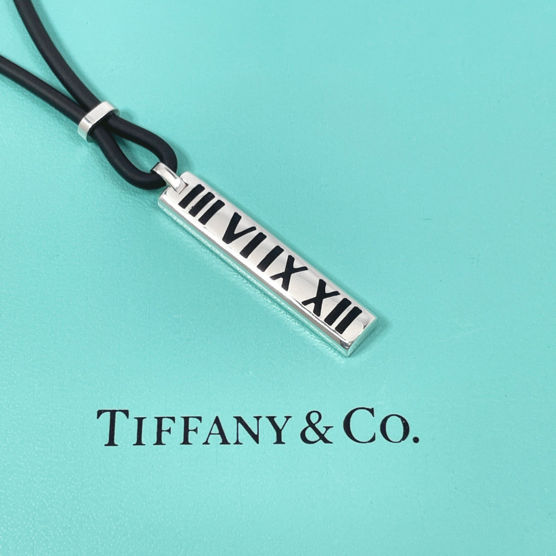 Tiffany & Co Atlas Numeric Necklace Silver 925