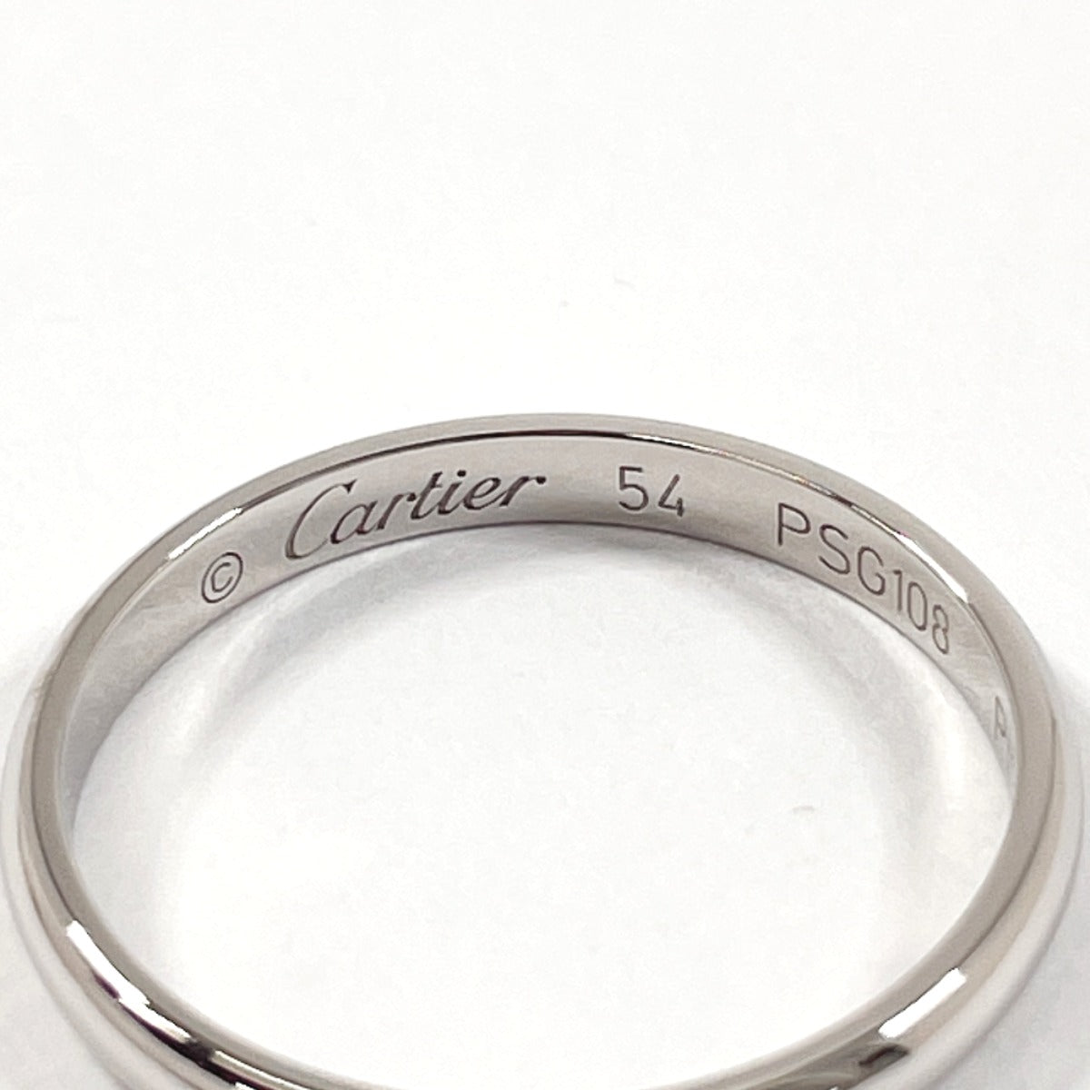 Cartier 1895 Wedding Ring Pt950 Platinum