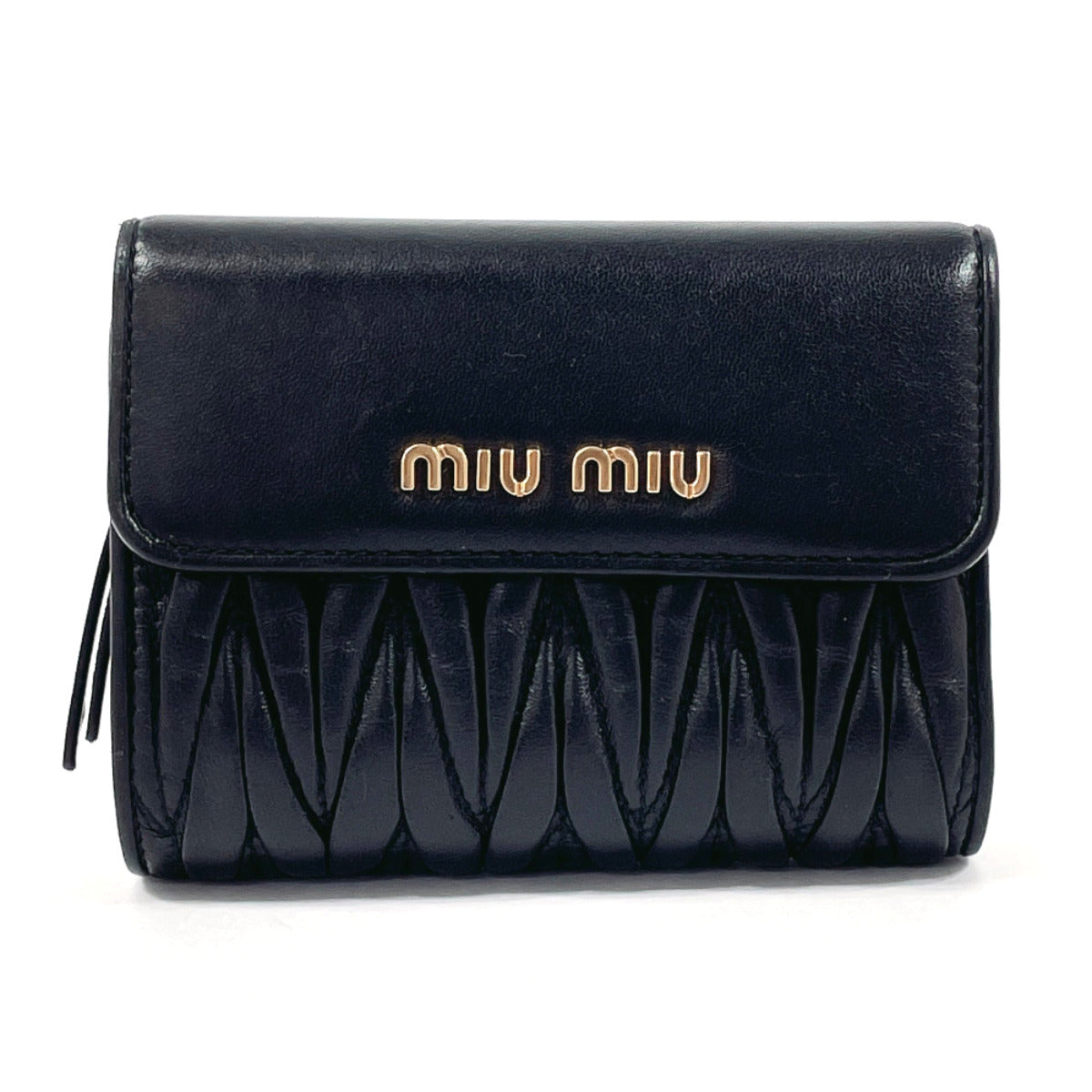 Miu Miu Leather Bifold Wallet 5ML002