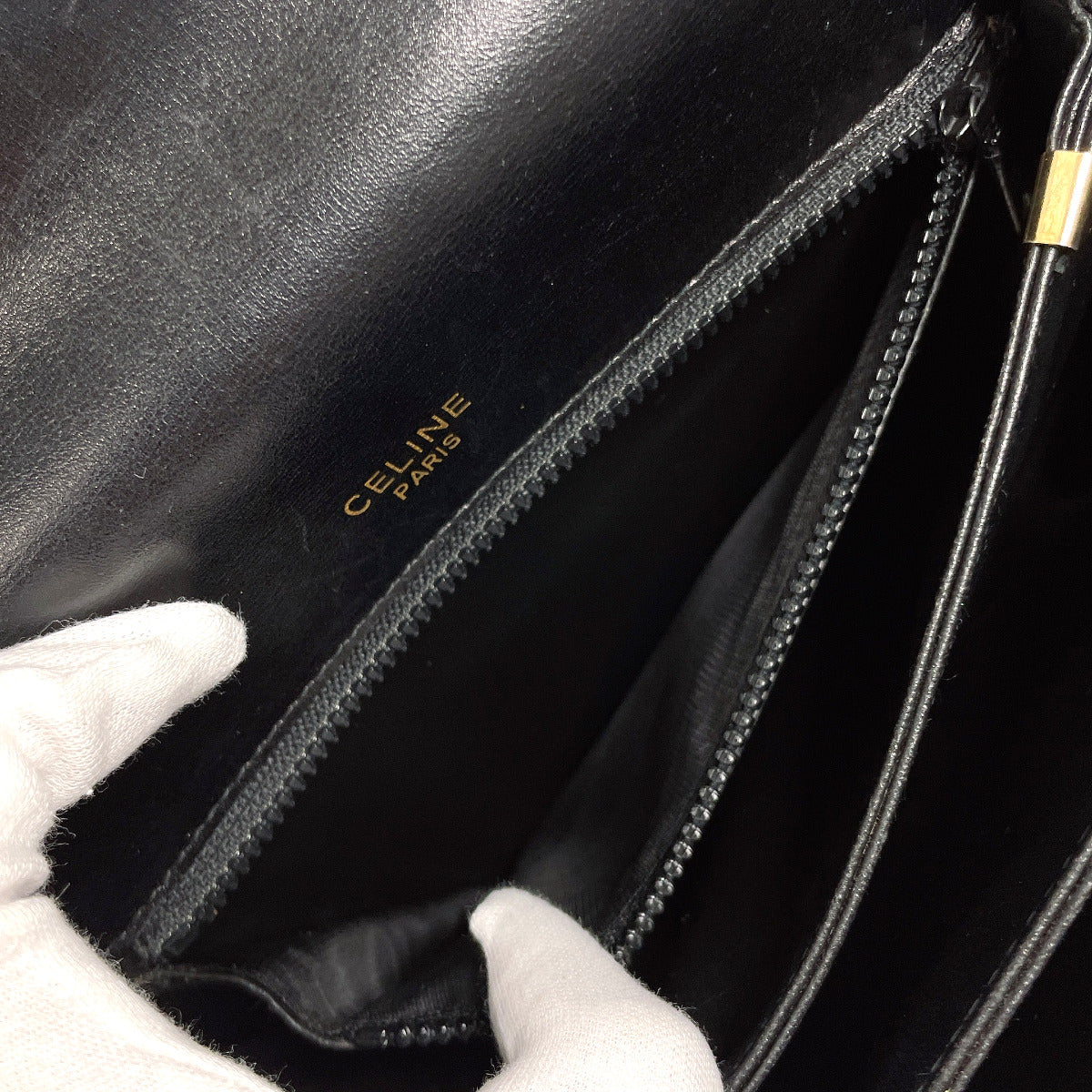 Celine Vintage Leather Shoulder Bag