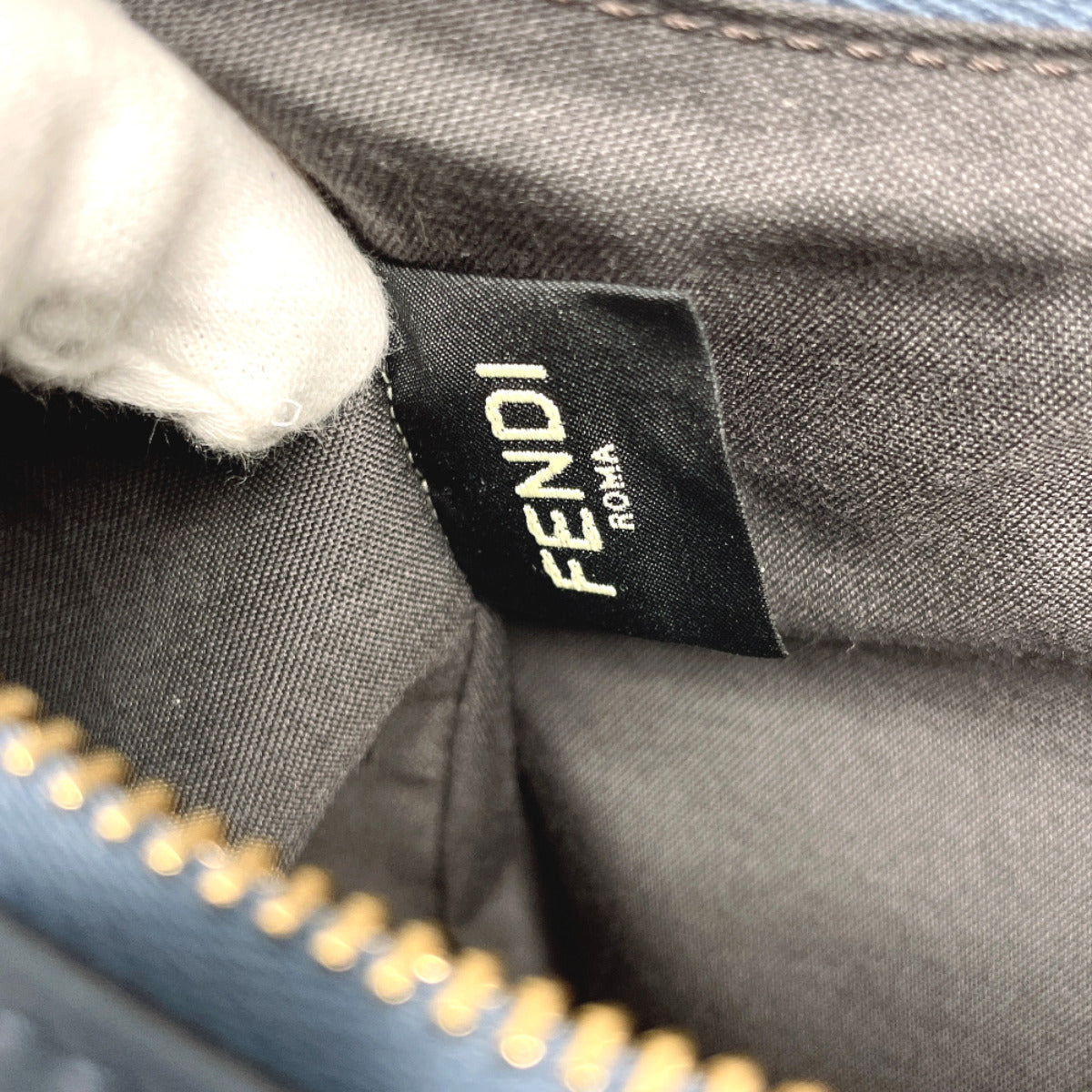 Fendi Leather Graphy Small Handbag 8BR798