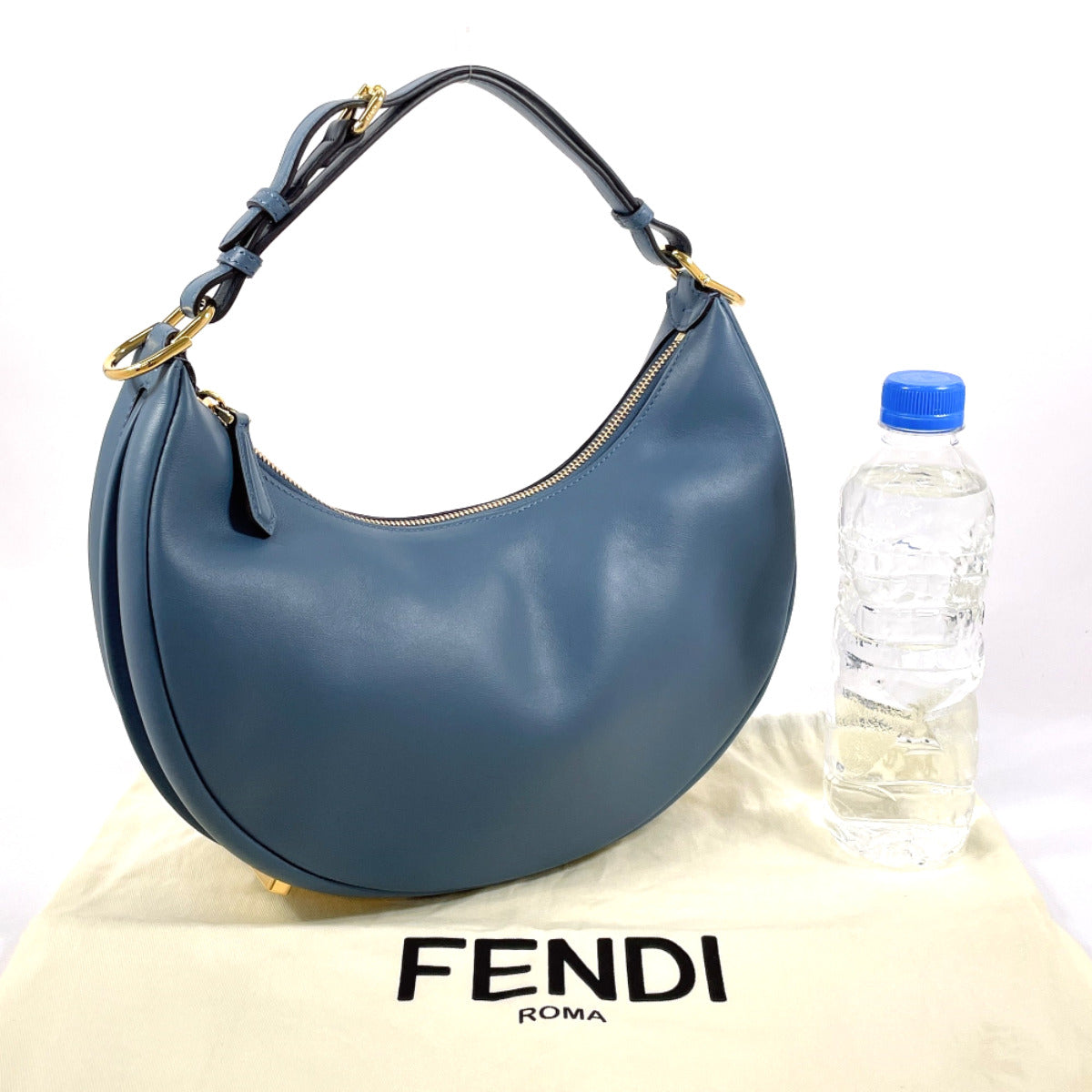 Fendi Leather Graphy Small Handbag 8BR798