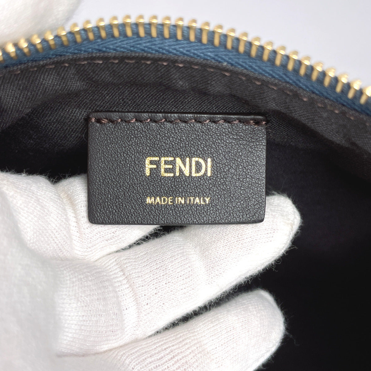 Fendi Leather Graphy Small Handbag 8BR798