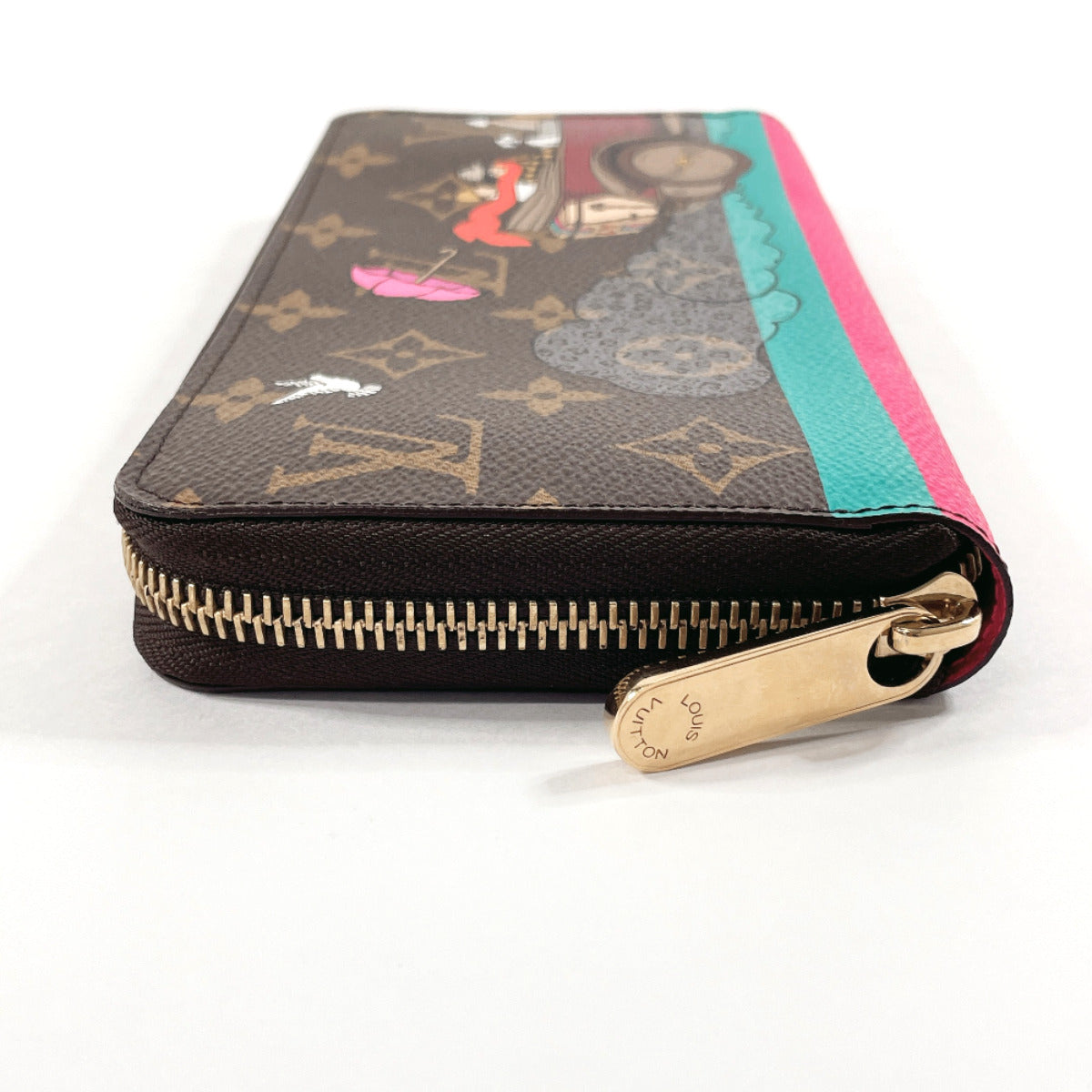 Louis Vuitton Monogram Canvas Zippy Wallet M61360