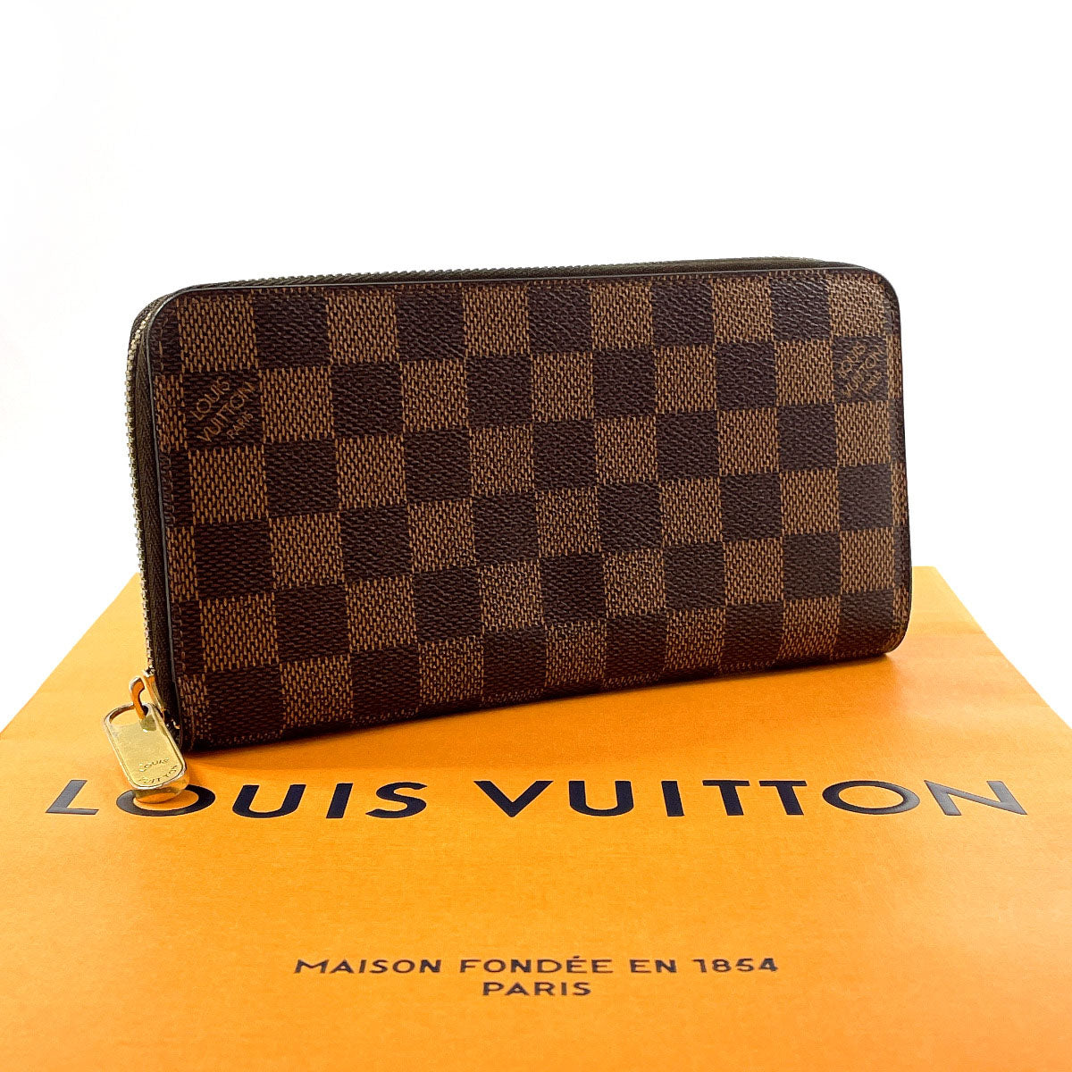 Louis Vuitton Damier Zippy Wallet N60015