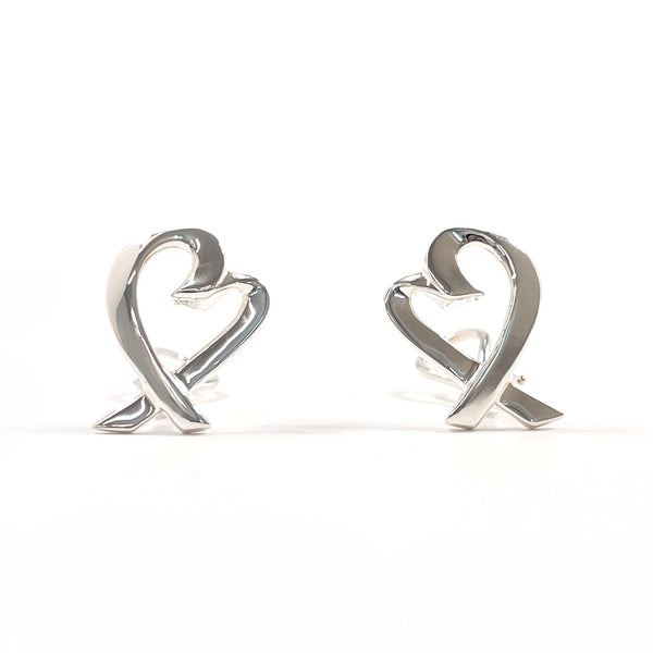 Tiffany & Co. Loving Heart Paloma Picasso Silver Earrings