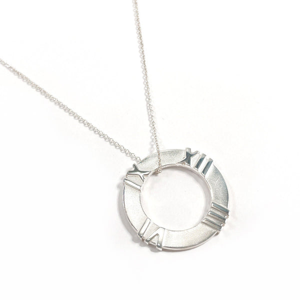 Tiffany & Co. Atlas Circle Silver Necklace