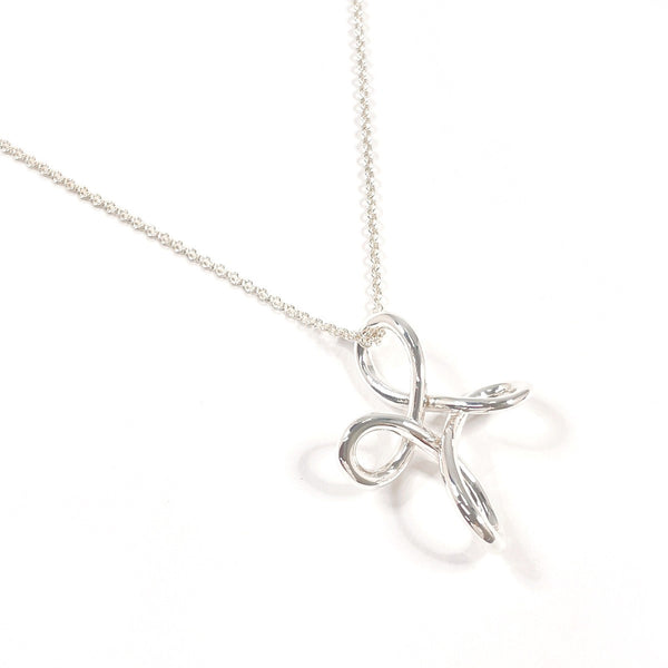 Tiffany & Co. Infinity Cross Silver Necklace