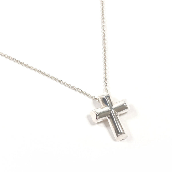Tiffany & Co. Tenderness Heart Cross Silver 925 Necklace