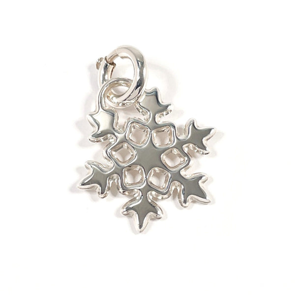 Tiffany & Co. Snowflake Silver Pendant