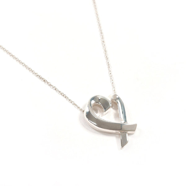 Tiffany & Co. Loving Heart Paloma Picasso Silver Necklace