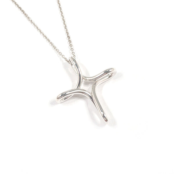 Tiffany & Co. Infinity Cross Silver925 Necklace