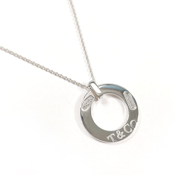Tiffany & Co. 1837 Montage Circle Silver Necklace