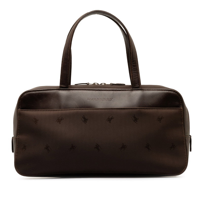 Nylon & Leather Handbag
