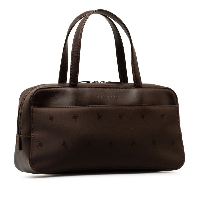 Nylon & Leather Handbag