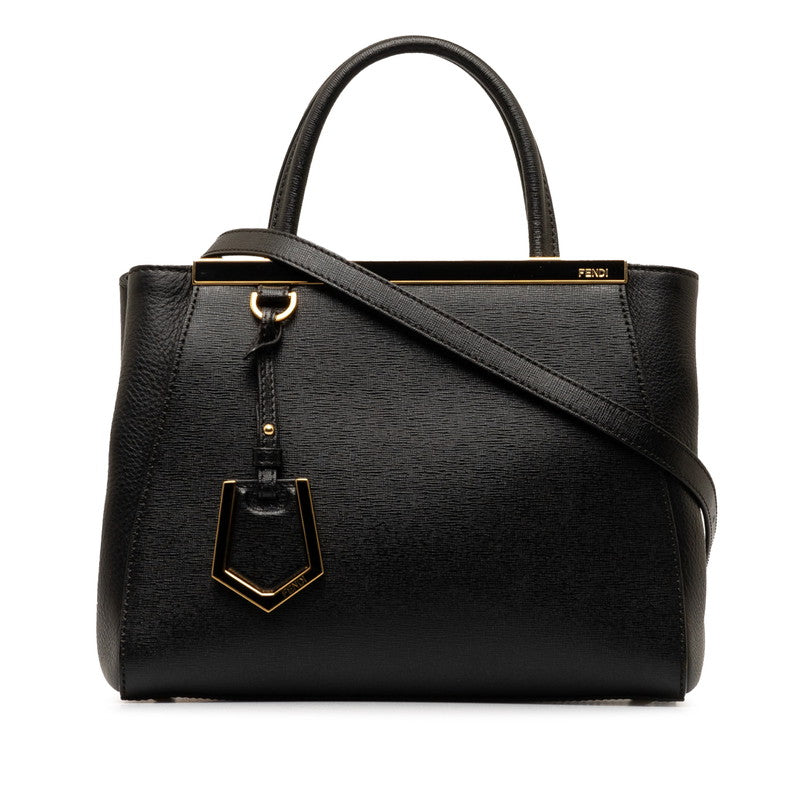 Leather 2Jours Handbag