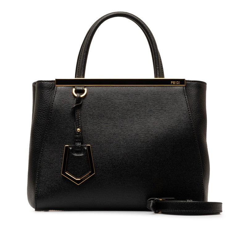Leather 2Jours Handbag