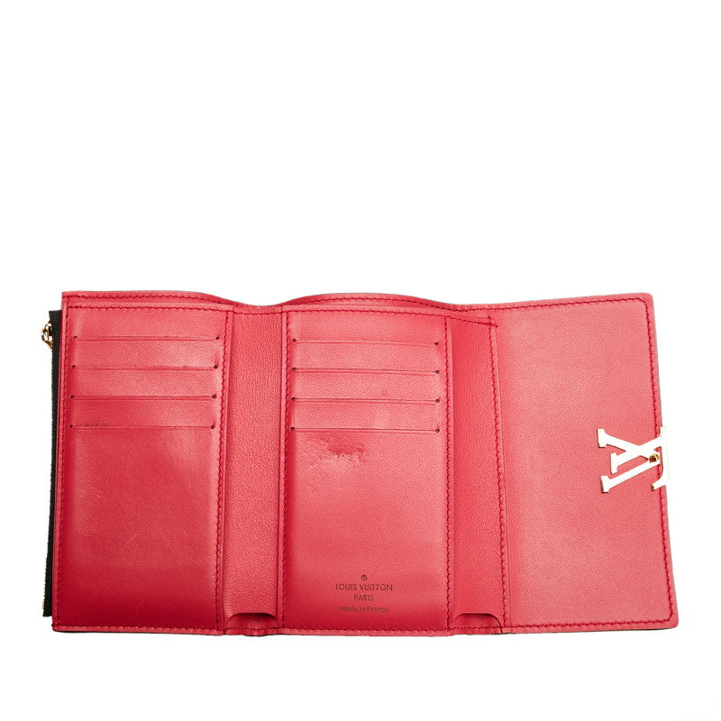 Louis Vuitton Taurillon Leather Capucines Compact Wallet M62157 Black  Pony-style calfskin ref.880336 - Joli Closet