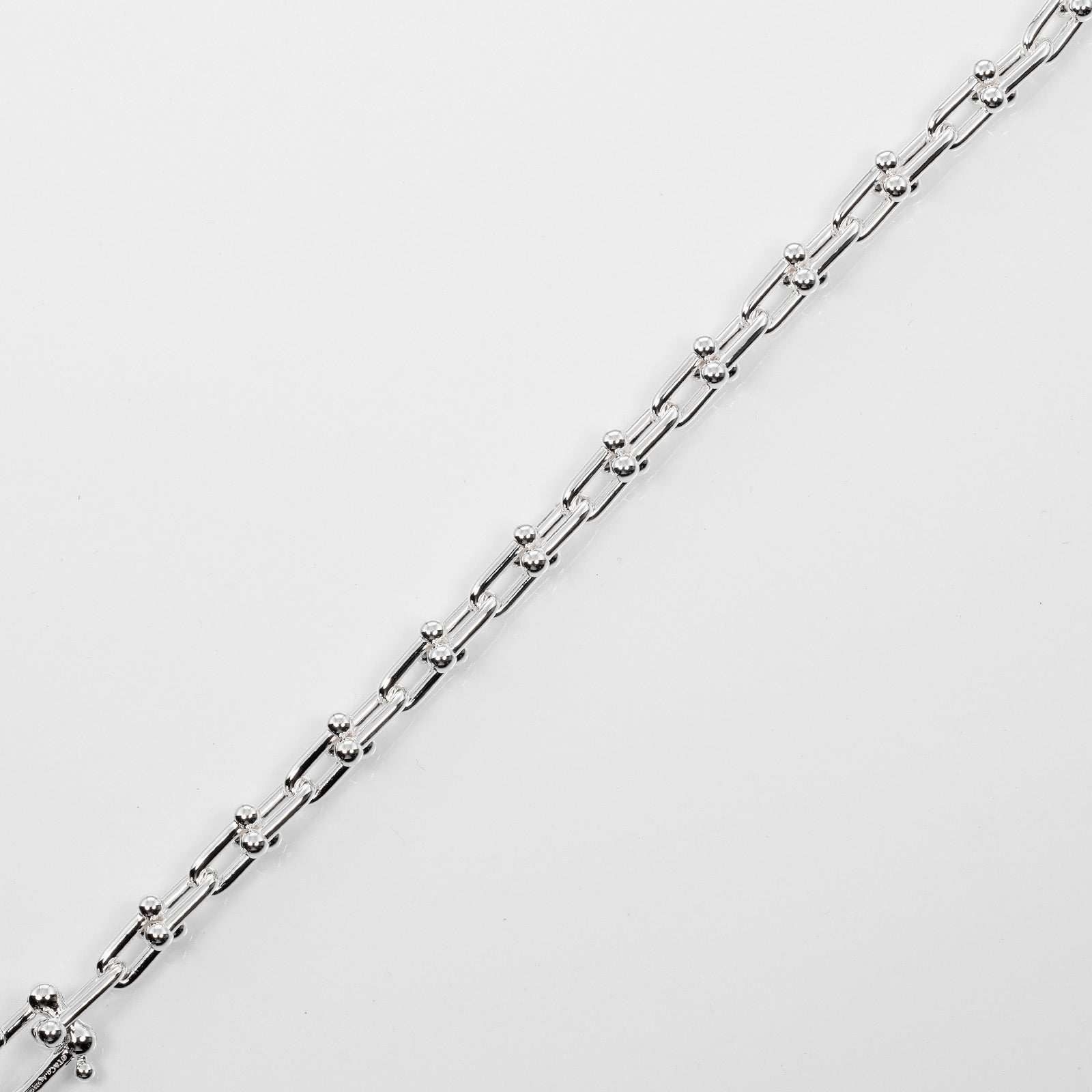 Tiffany & Co Silver 925 Hardware Small Link Bracelet