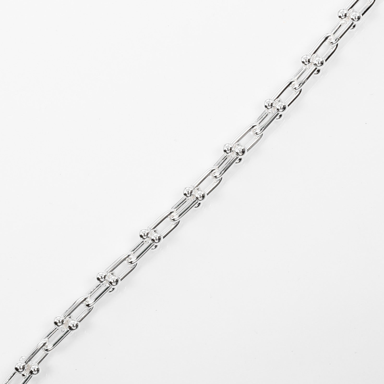 Tiffany & Co Silver 925 Hardware Small Link Bracelet