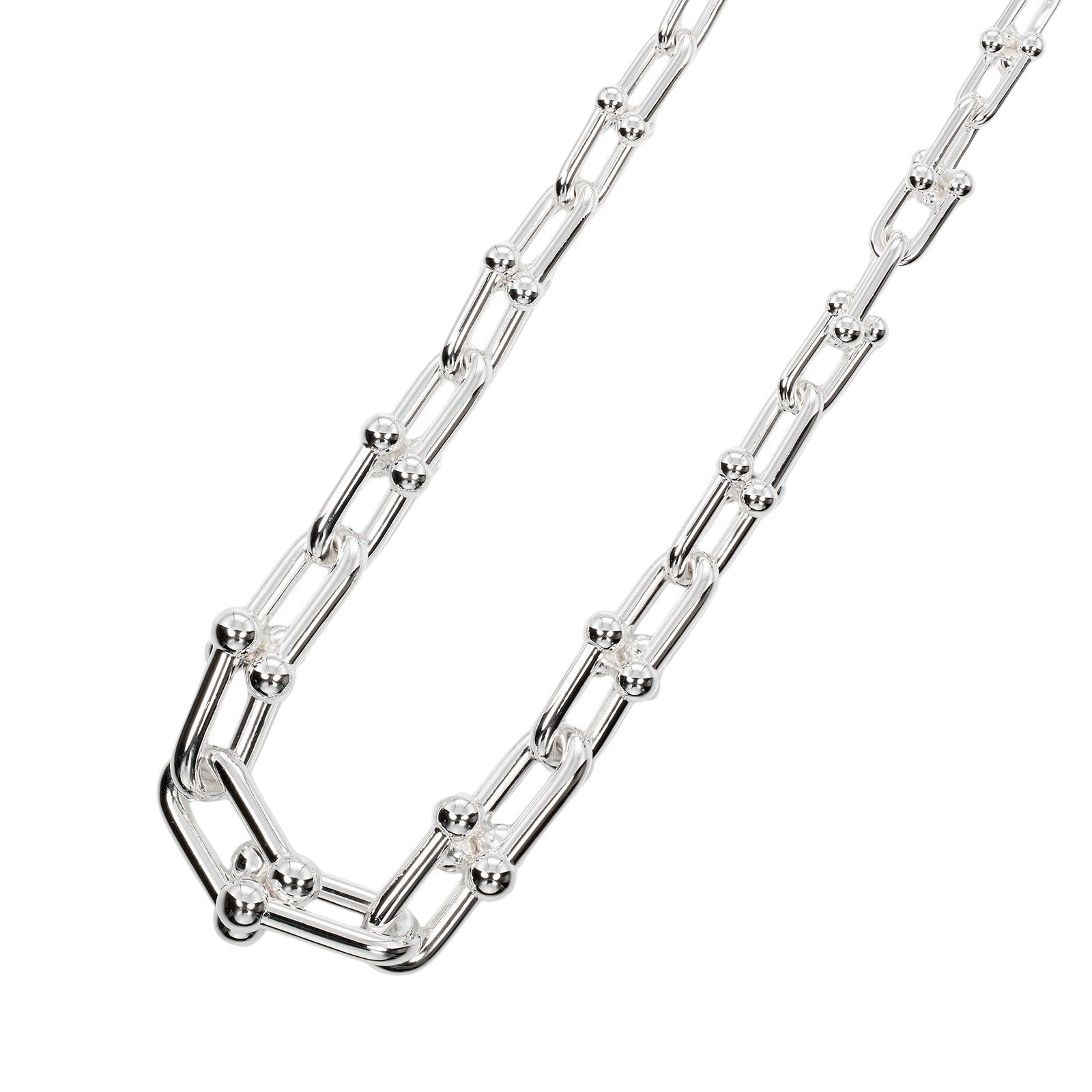 Tiffany & Co Silver Hardware Necklace