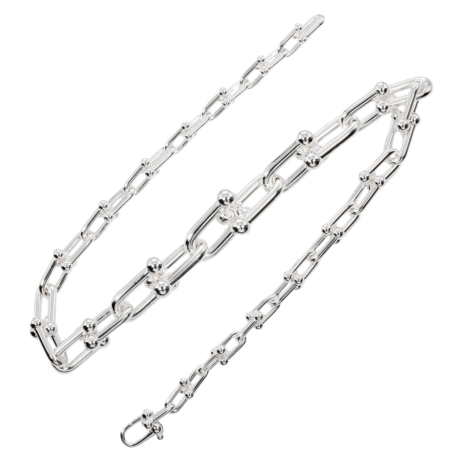 Tiffany & Co Silver Hardware Necklace