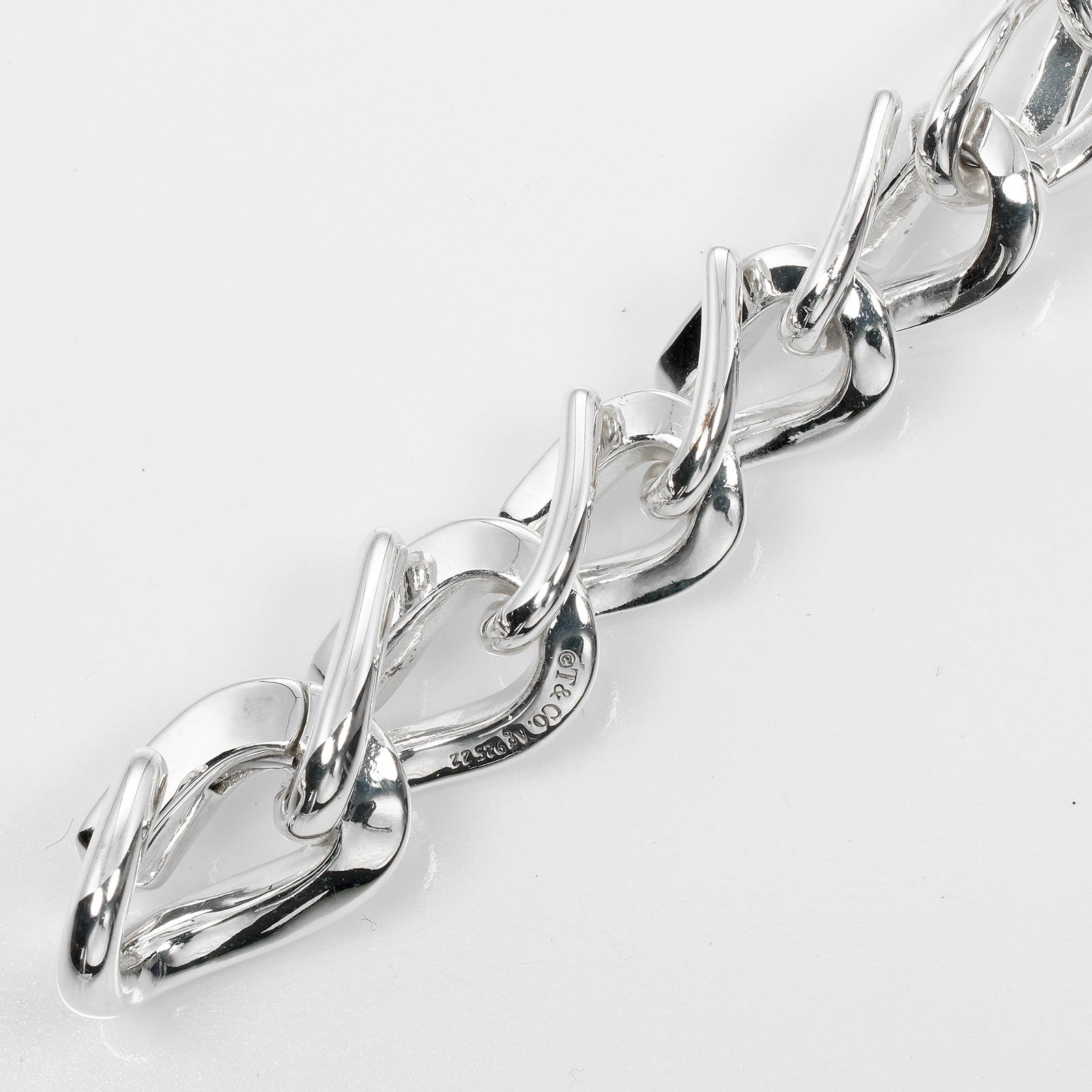 Tiffany & Co Silver 925 Medium Link Bracelet