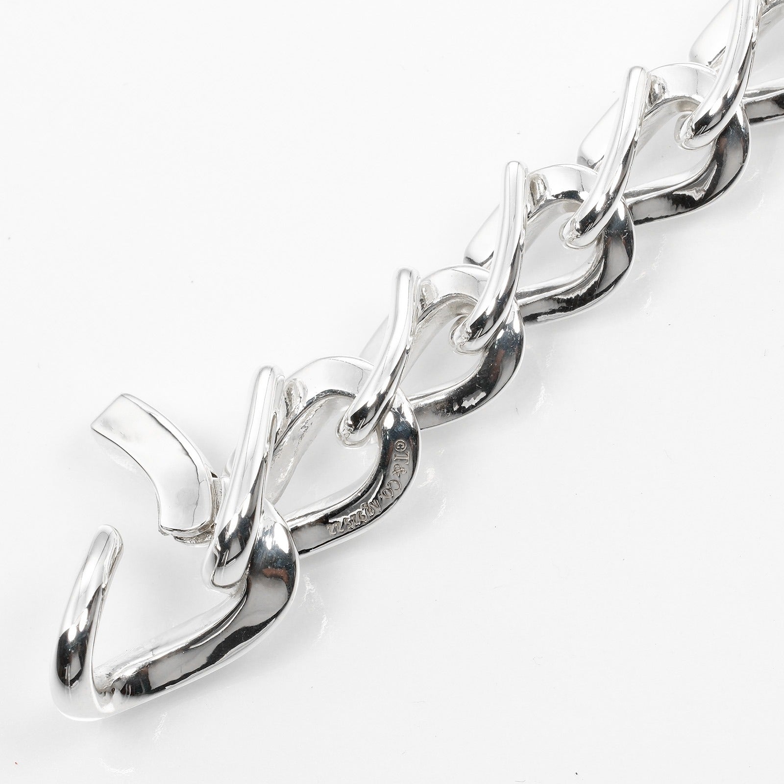 Tiffany & Co Silver 925 Medium Link Bracelet