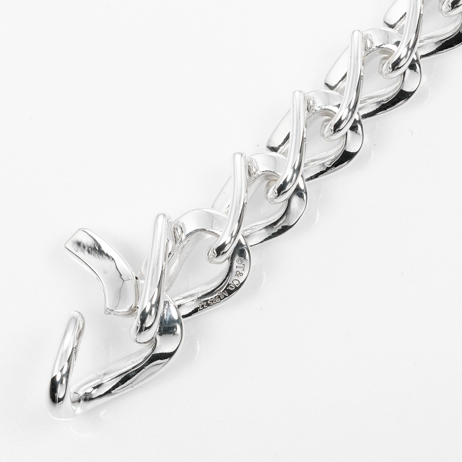 Tiffany & Co Silver 925 Medium Link Bracelet