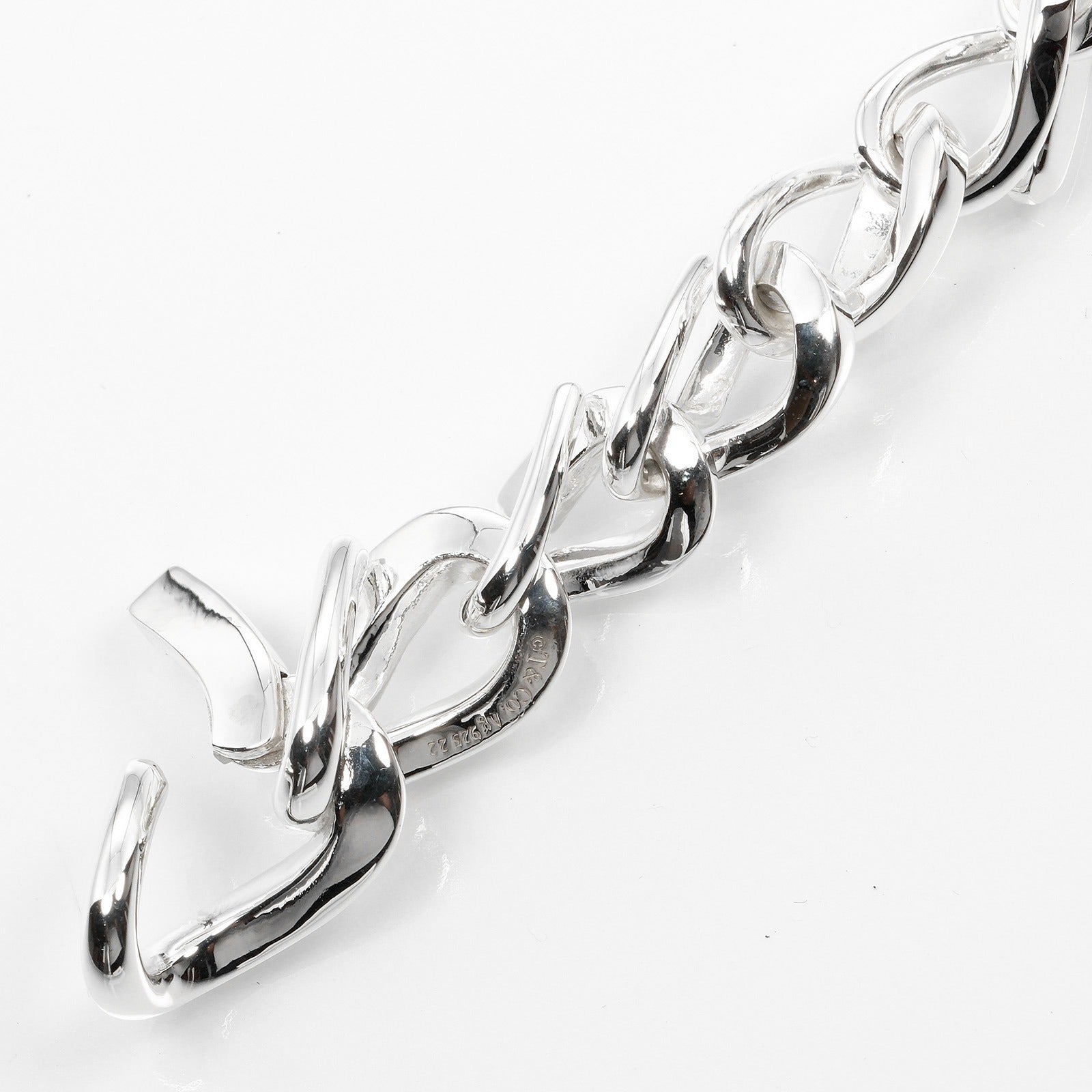 Tiffany & Co Silver 925 Medium Link Bracelet