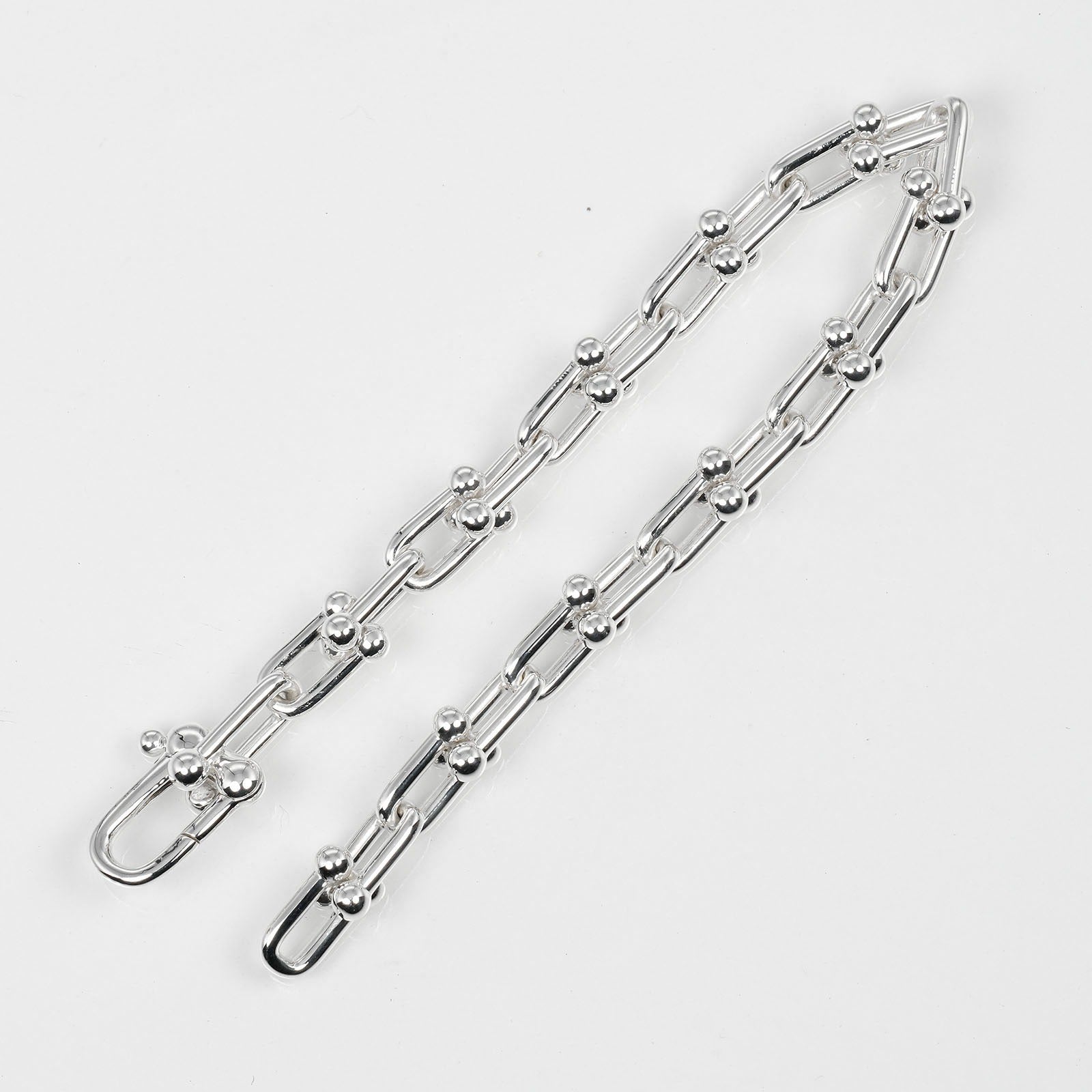 Tiffany & Co Silver 925 Hardware Small Link Bracelet