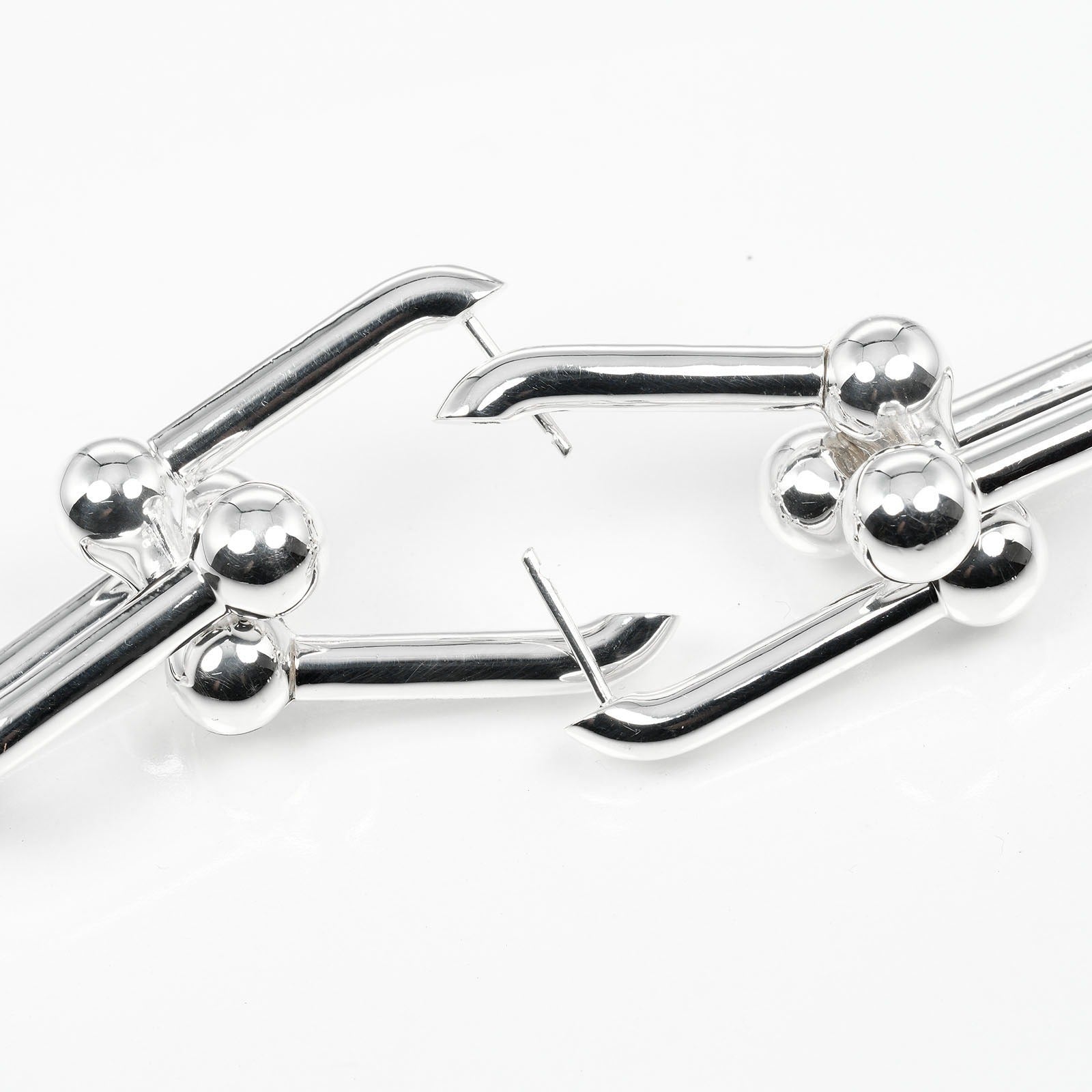 Tiffany & Co Silver 925 Hardware Earrings